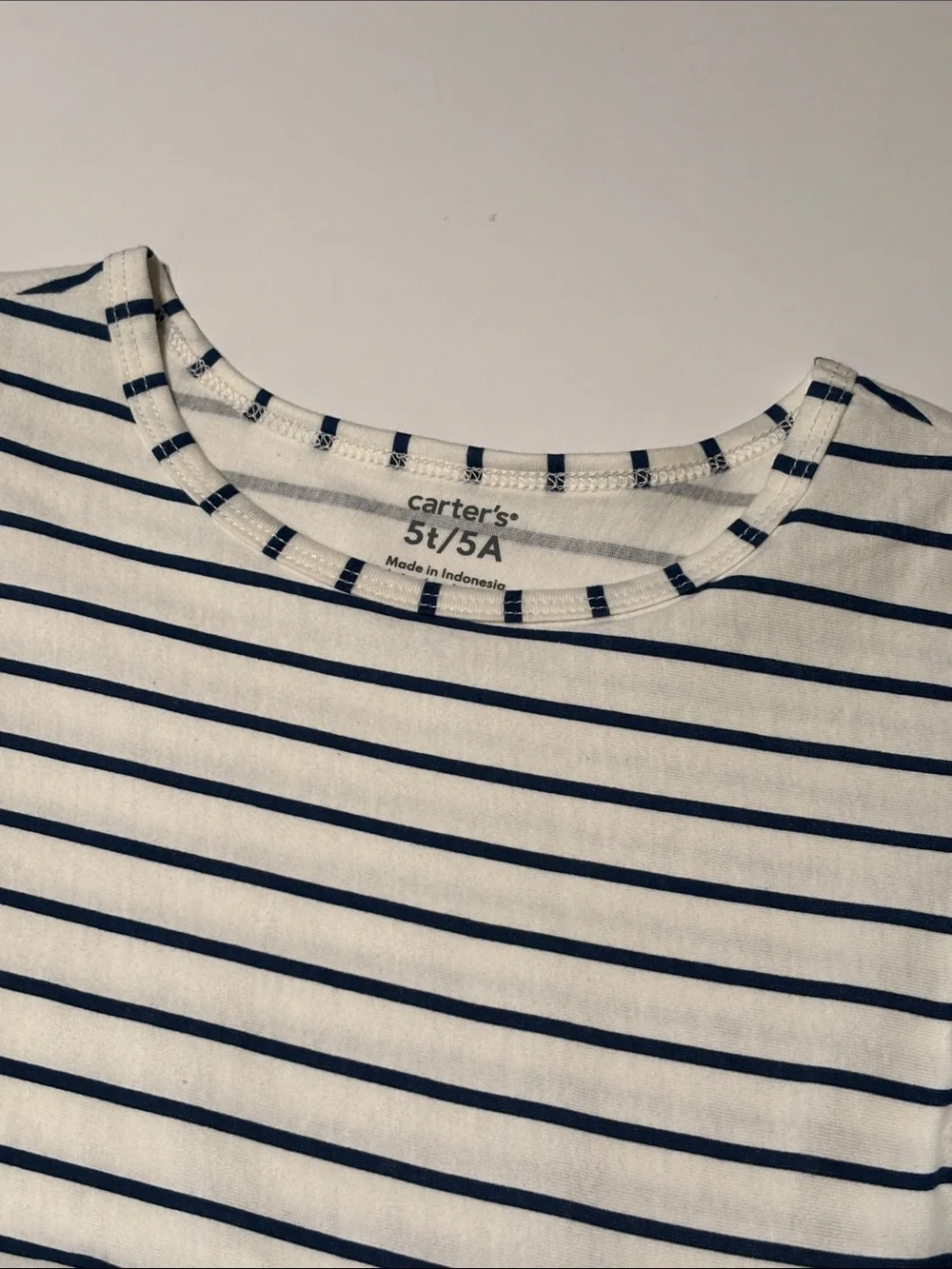 Carter's Toddler Girls Short Sleeve Striped Dress